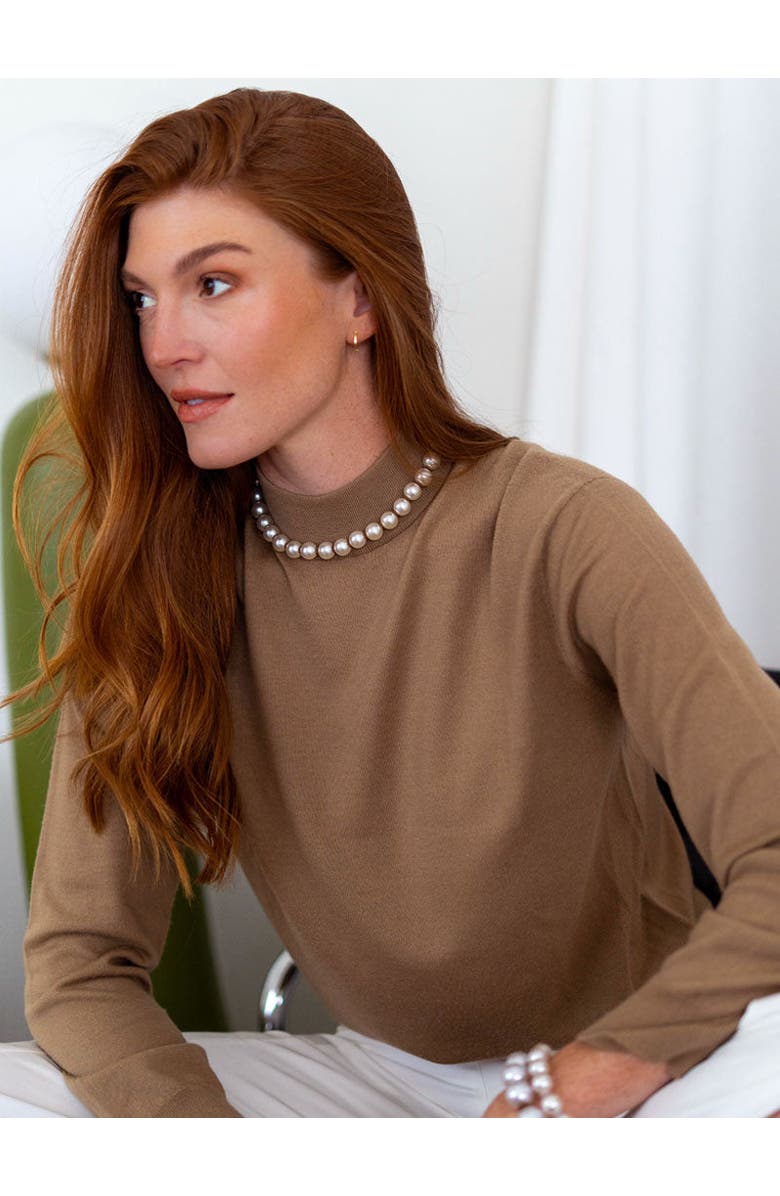 By Lilla Audrey Necklace, Alternate, color, Pearl