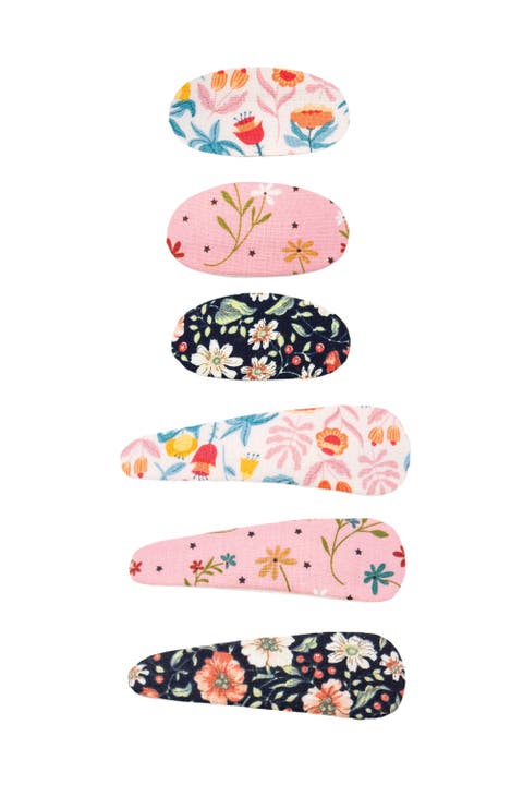 Liberty Floral Hair Clip Set of 6