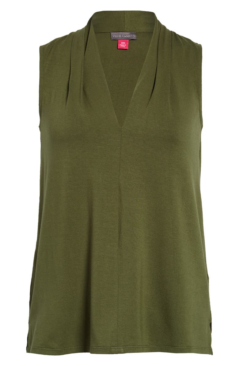 Vince Camuto Sleeveless V-Neck Top, Main, color,