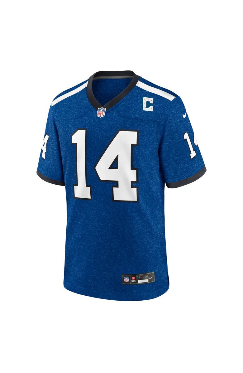 Nike Men's Nike Alec Pierce Blue Indianapolis Colts Alternate Game Jersey, Alternate, color, 