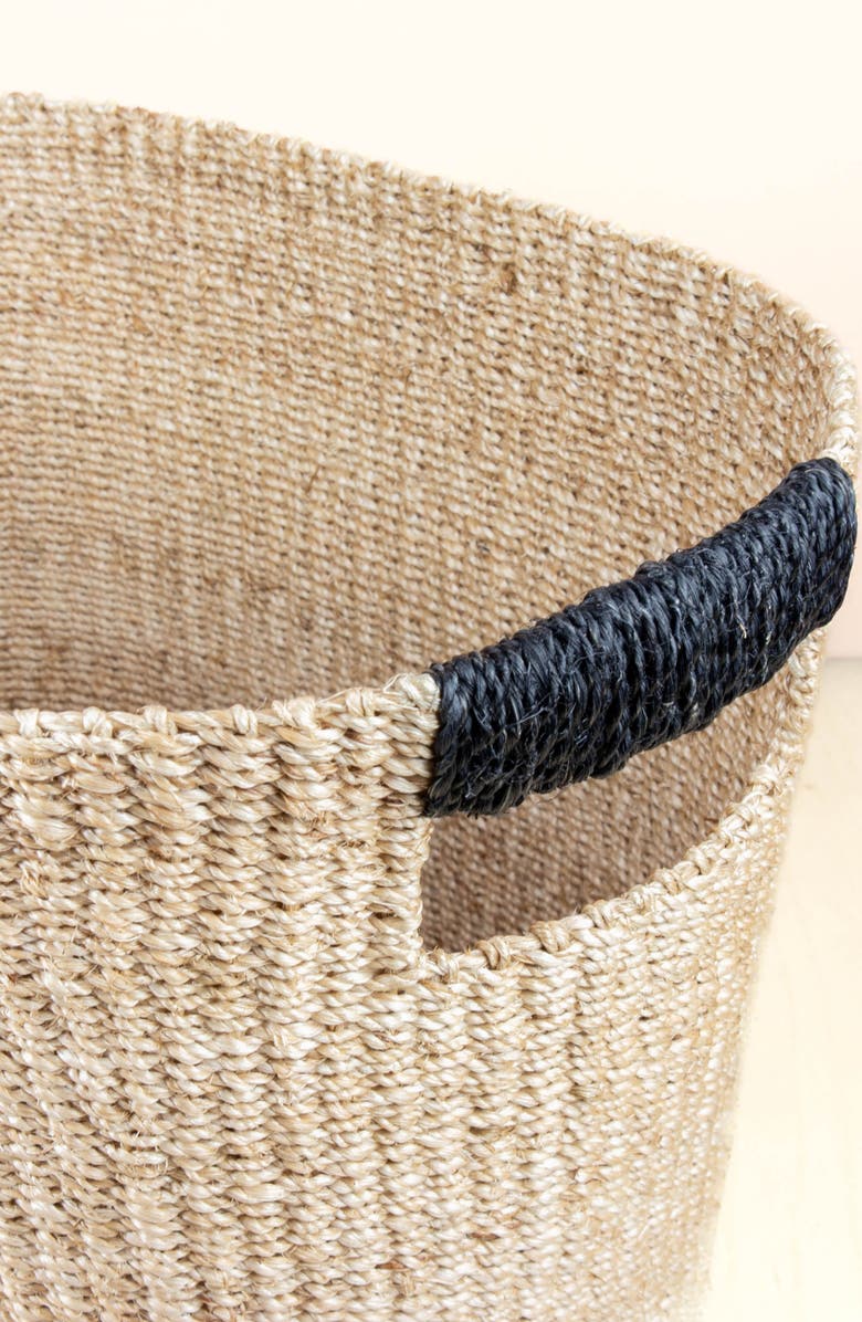 LIKHA Rounded Oval Basket, Set of 2, Alternate, color, Black