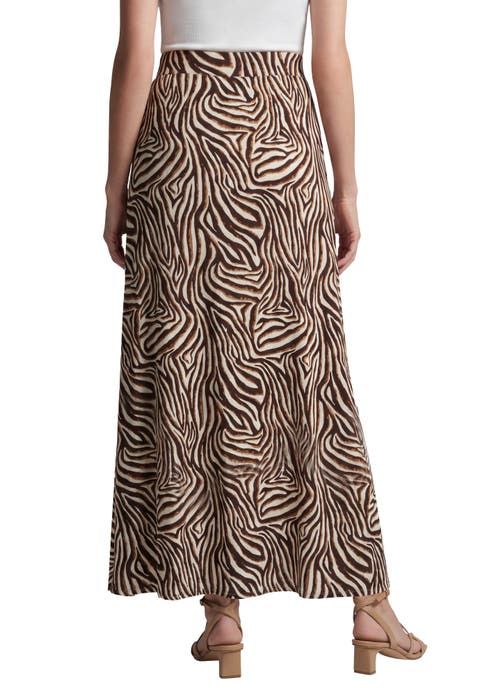 Everyday Stretch Knit Maxi Skirt (Plus)