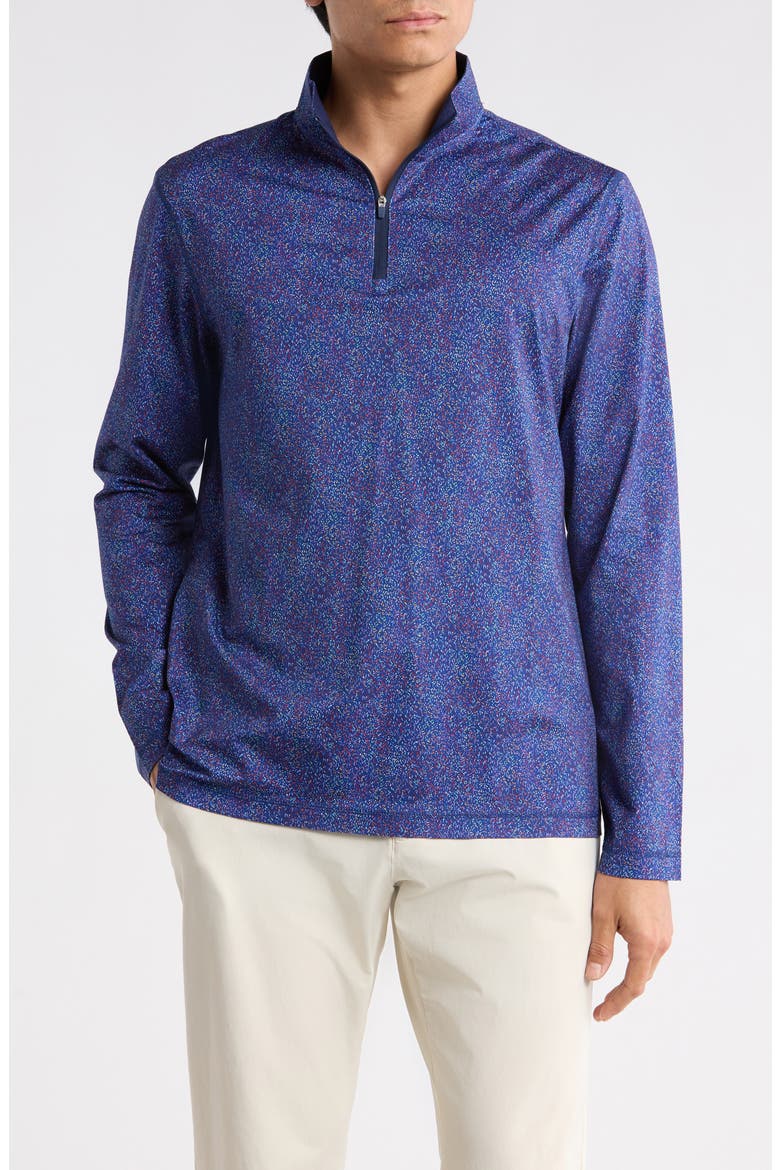 Long Sleeve Knit Sweatshirt, Main, color, NAVY