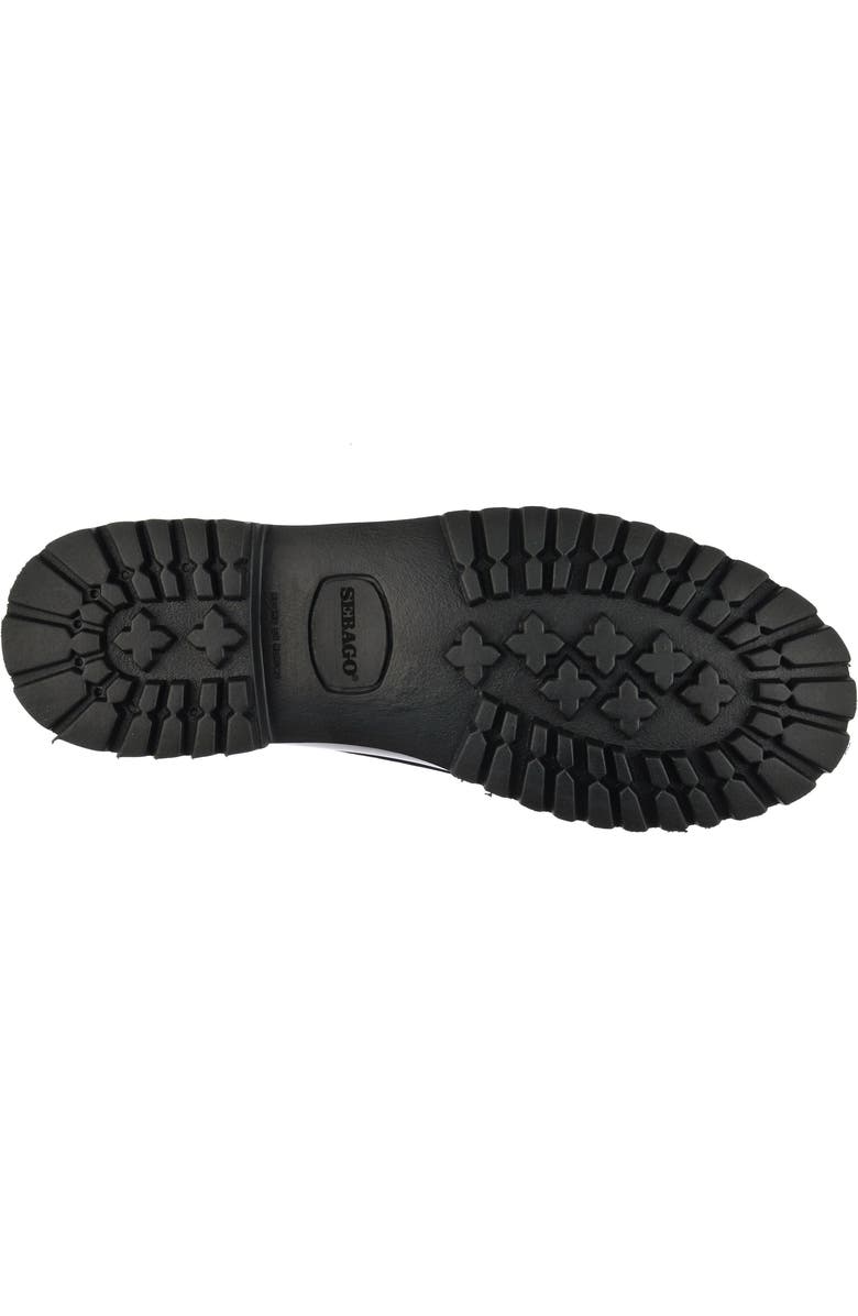 Sebago Dan Lug Loafer, Alternate, color, Black-White