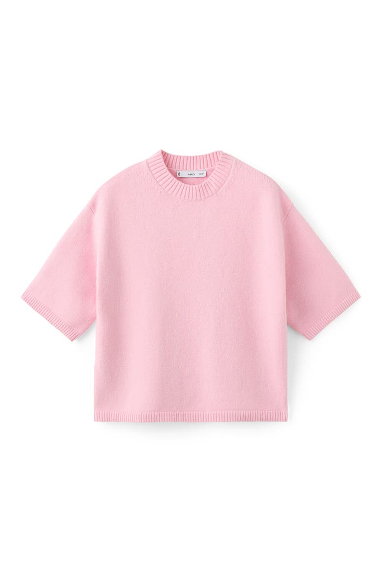 Elbow Sleeve Sweater, Alternate, color, PINK