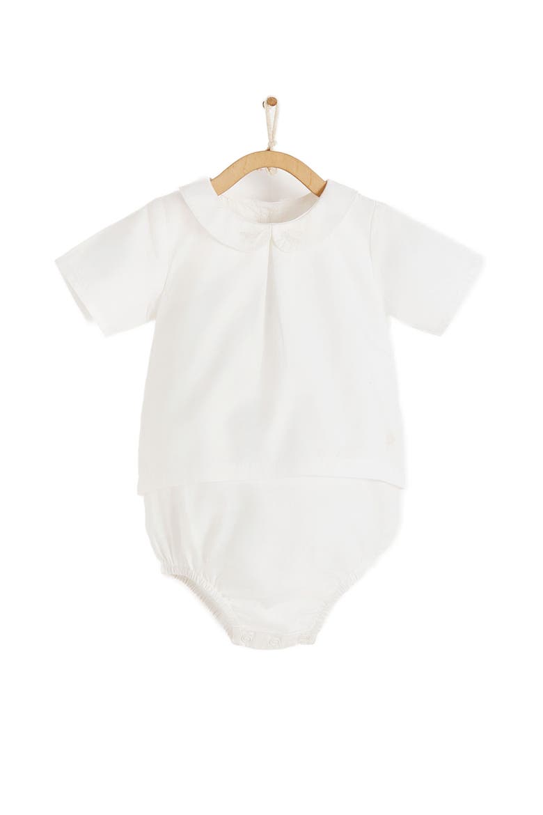 Premium Cotton Bauti Shirt Bodysuit for Infant, Main, color, WHITE