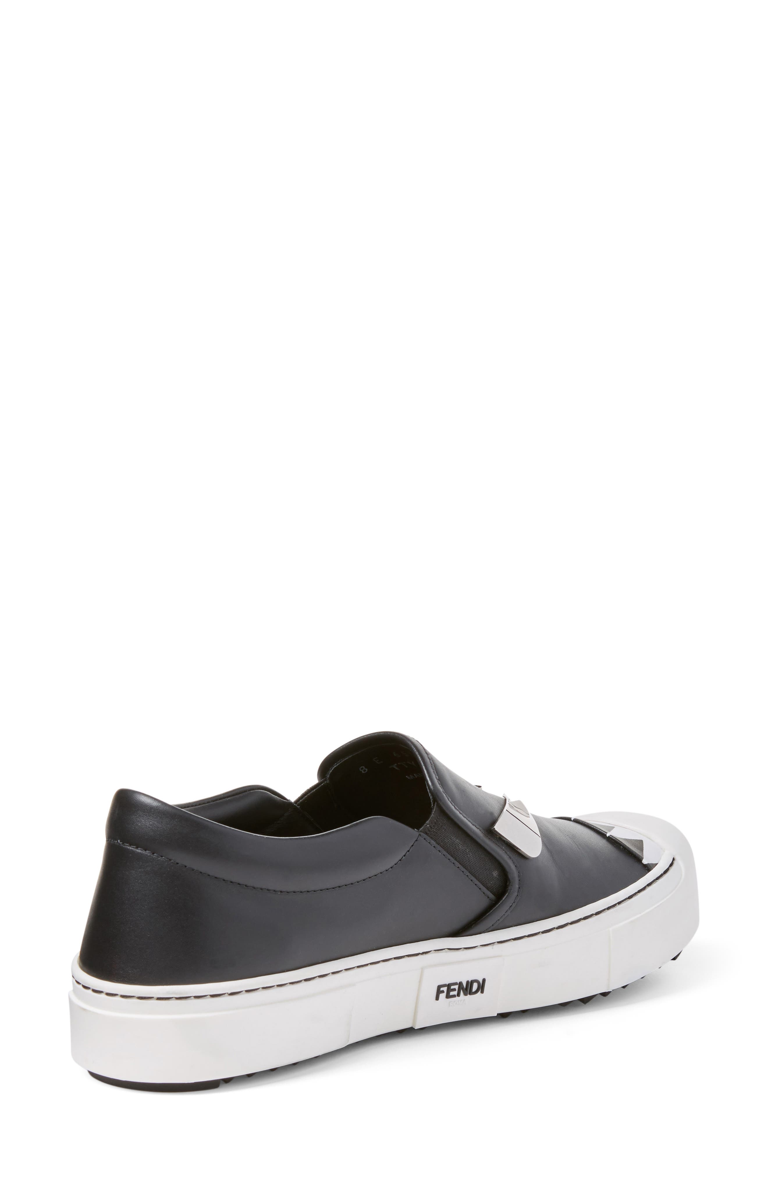 Fendi Monster Sneaker, Alternate, color, 