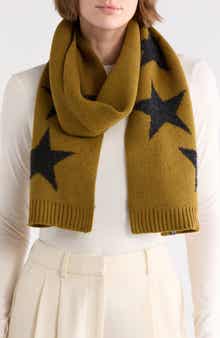 AllSaints Metallic Star Scarf