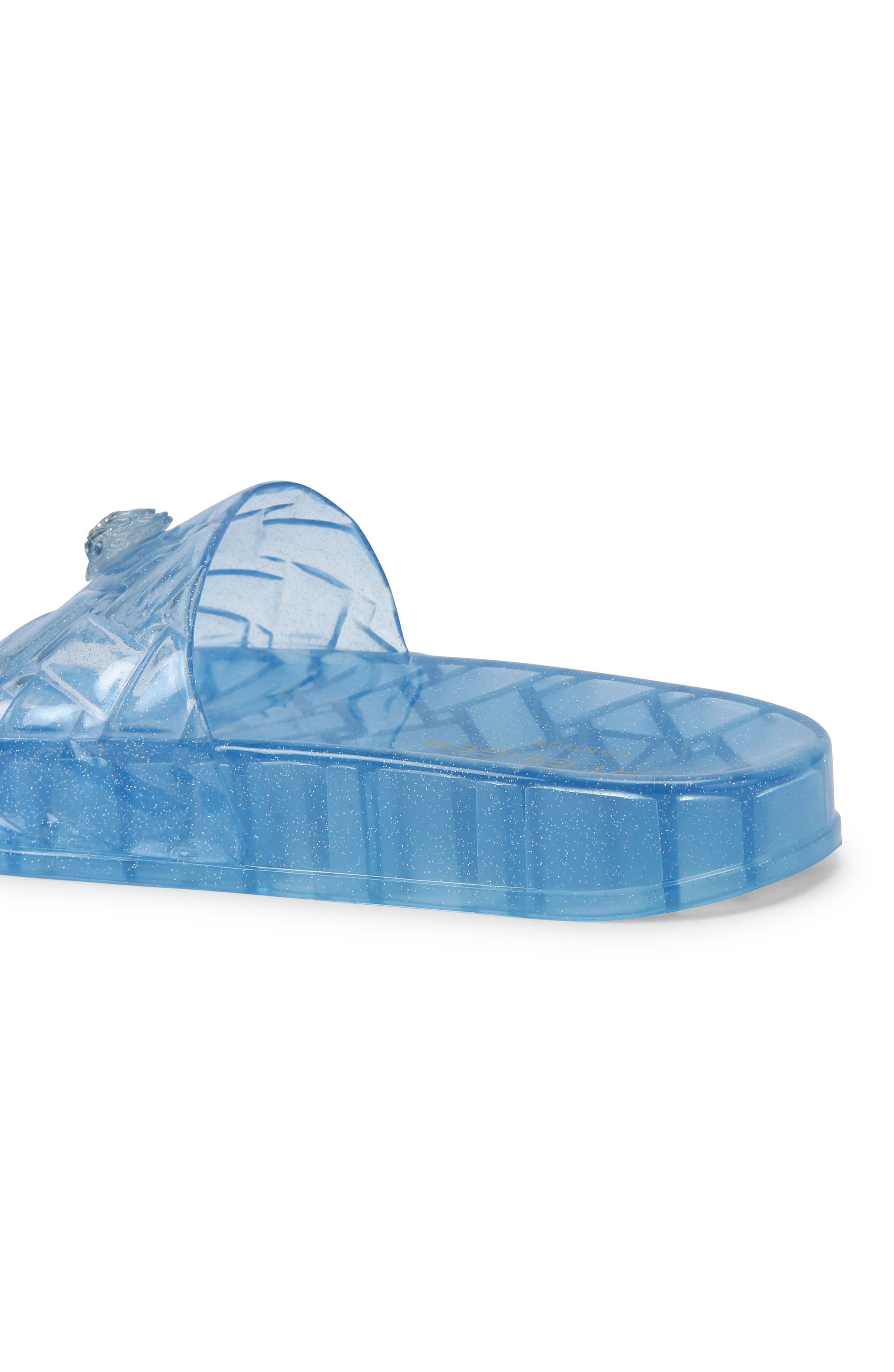 Kurt Geiger London Meena Jelly Slide Sandal, Alternate, color, Blue