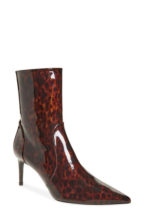 ショートブーツ・ブーティ Stuart Weitzman SJ301.PAT Ankle Boots Stuart Weitzman Ankle Boots Black Size 8 | eBay