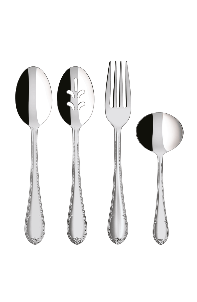 Villeroy
Boch Mademoiselle 4-Piece Flatware Serving Set, Main, color, Silver/Platinum