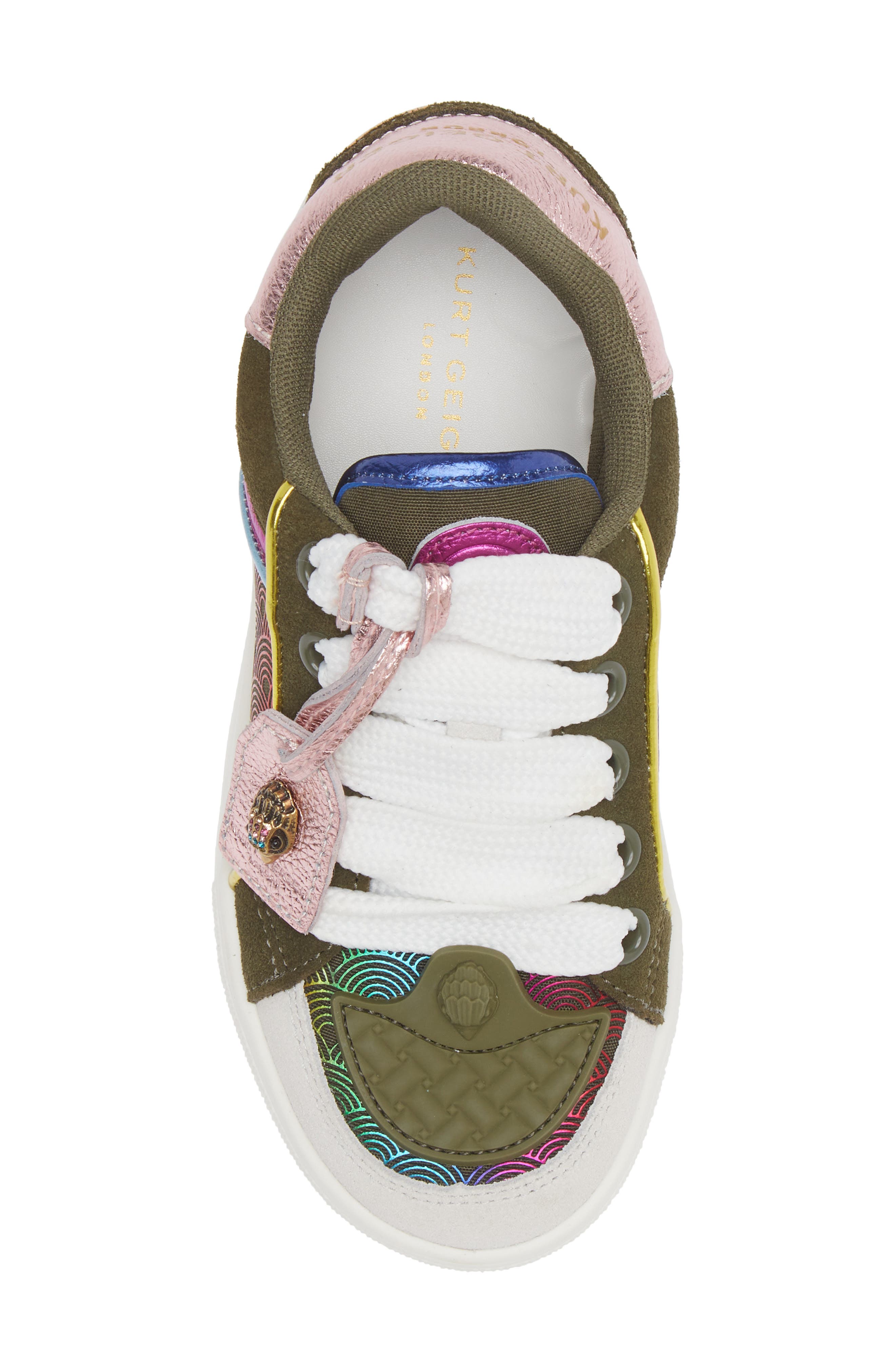 Kids' Mini Southbank Sneaker, Alternate, color, GREEN COMBO