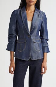 Cinq à Sept Louisa Denim Blazer
