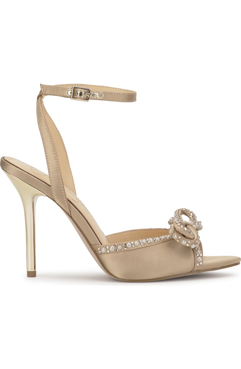 Jessica Simpson Nolira Bow Sandal, Alternate, color, Champagne
