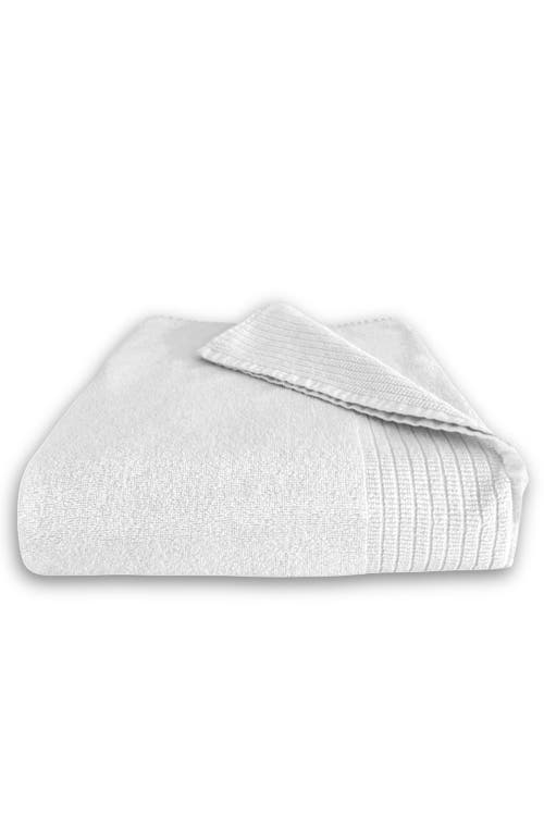 Bedvoyage Viscose Odor & Mildew Resistant Spa Towel Collection In Cloud