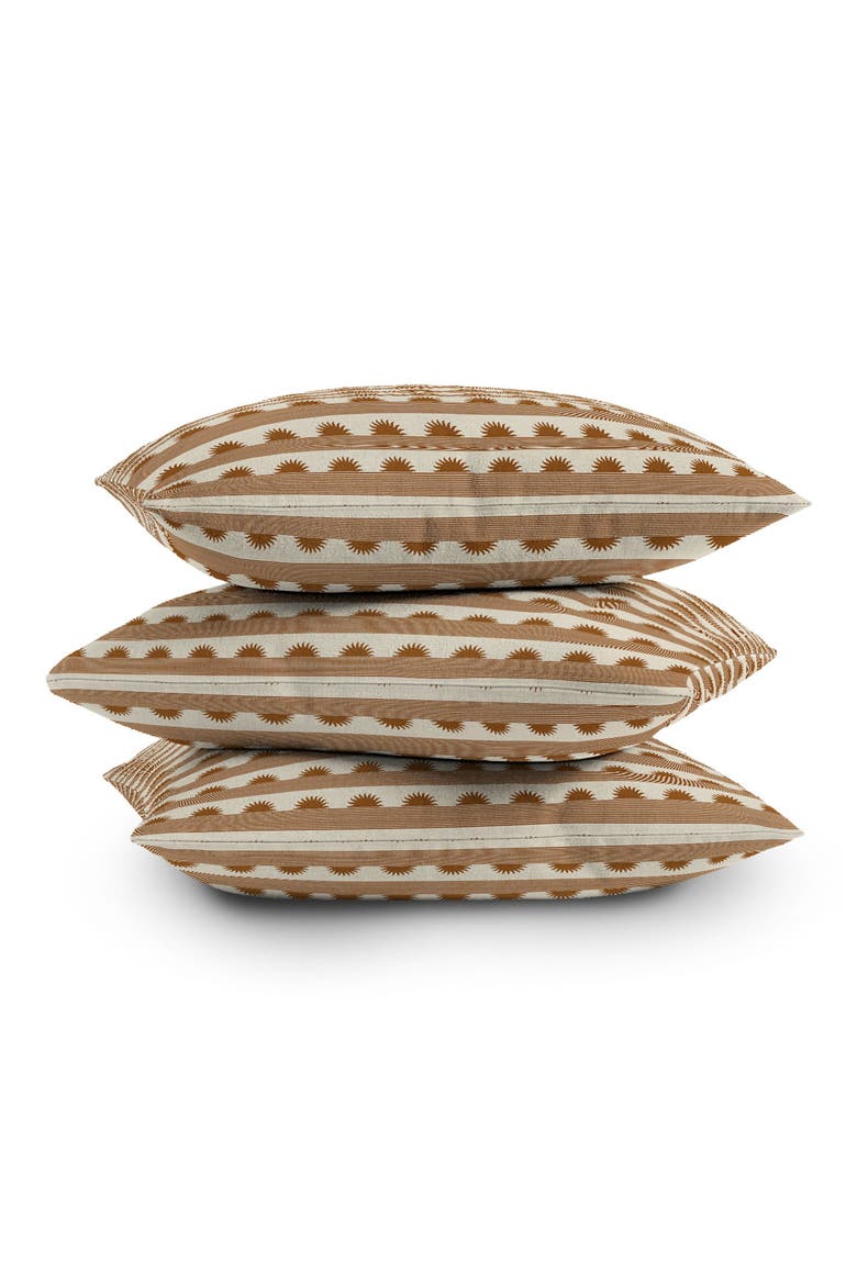 Sunset Cider Throw Pillow, Alternate, color, BEIGE