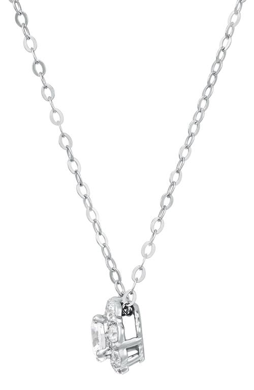 Frankie & Zoe Lab Grown Diamond Solitaire Necklace In Gold