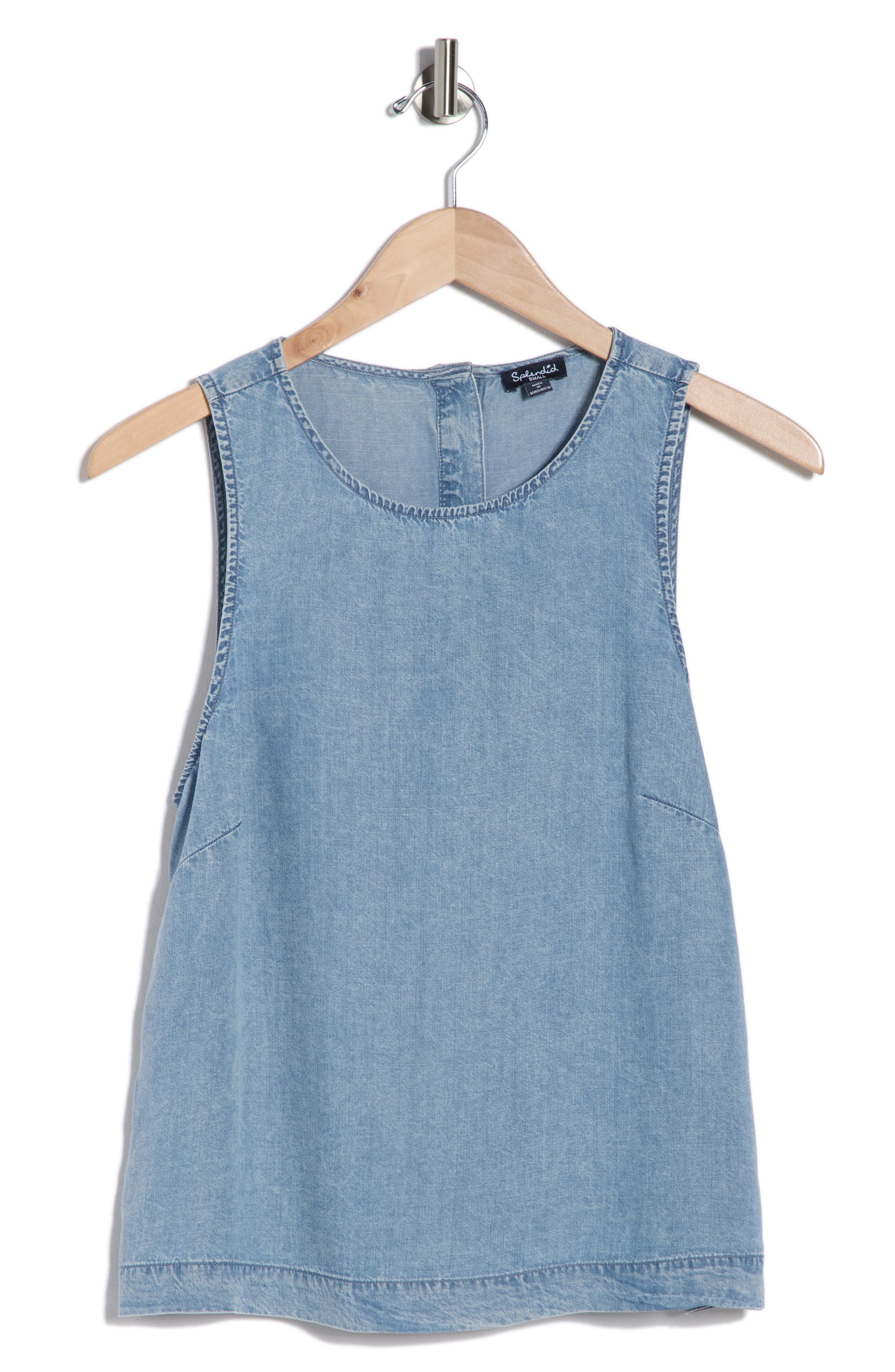 Splendid Chambray Tank