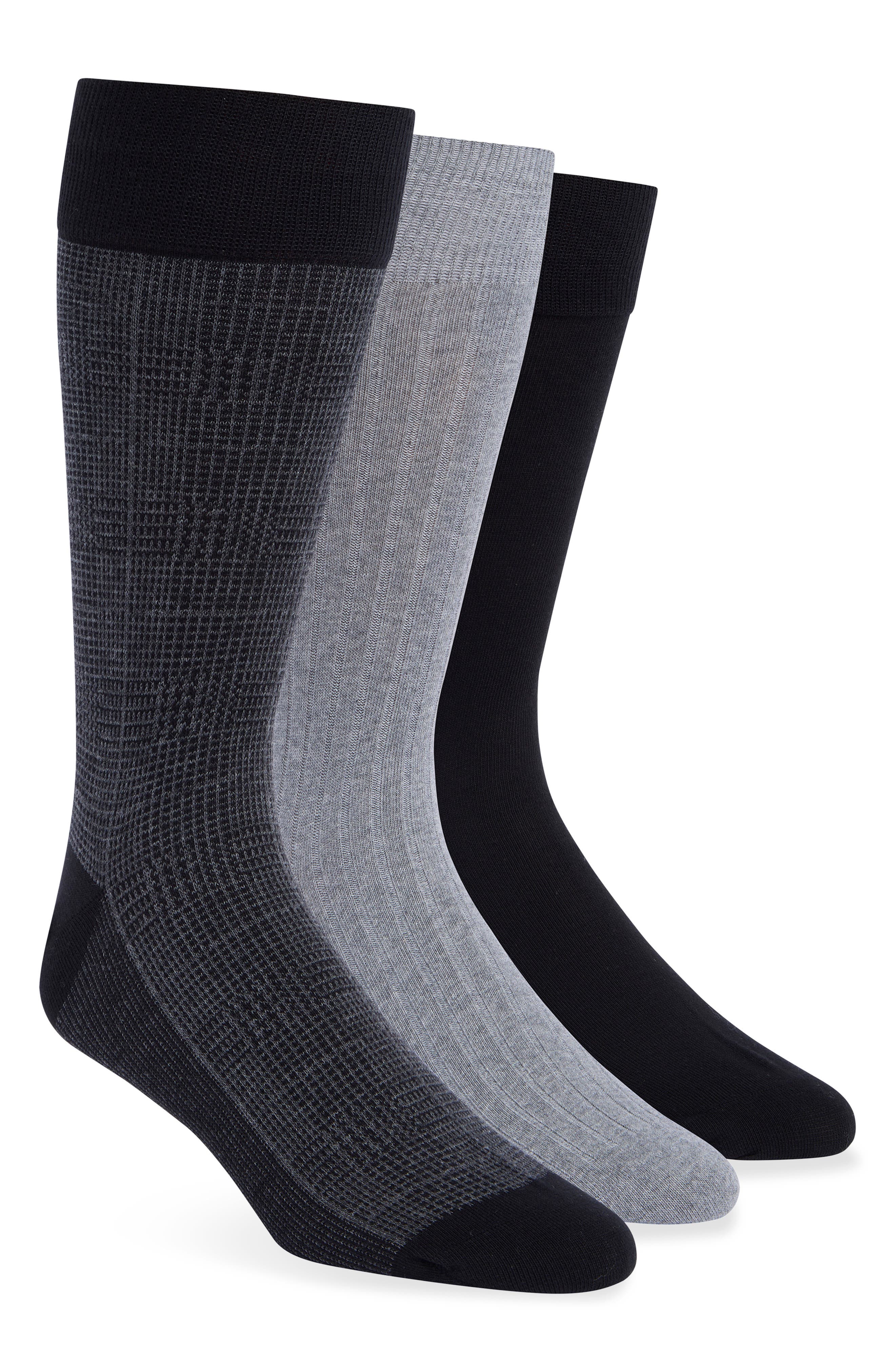 Lorenzo Uomo 3-Pack Dress Socks