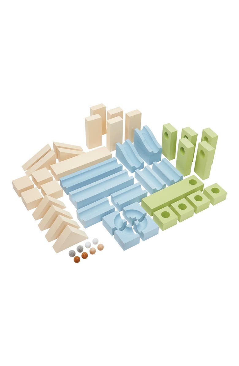 Kaplan Early Learning Company Ramp and Roll Discovery Blocks - 48 Pieces, Alternate, color, Multicolored