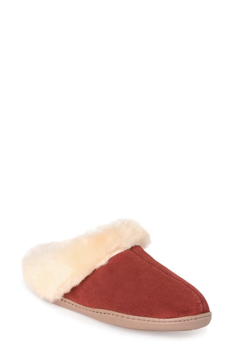 Genuine Shearling Mule
