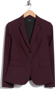 Theory Carissa Stretch Wool Blazer