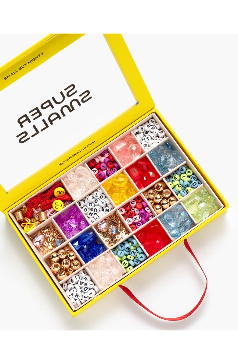 Super Smalls Make It Alphabet DIY Bead Kit, Alternate, color, Yellow Multi