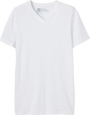 SAXX DropTemp® Cooling Cotton Blend Slim Fit V-Neck Undershirt