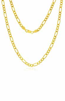 14k Gold Fill Figaro Chain Necklace