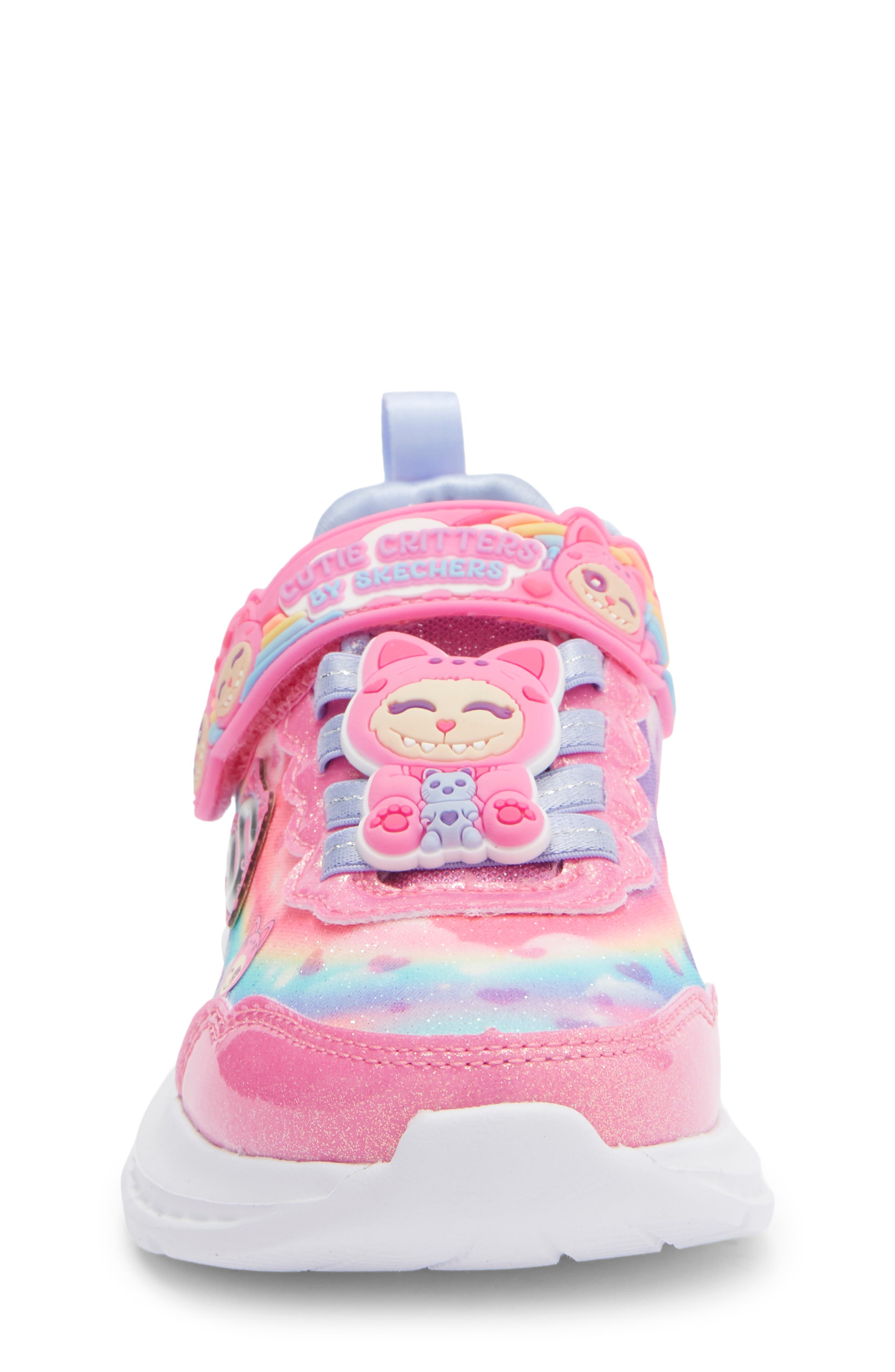 SKECHERS Kids' Jumpsters Sneaker, Alternate, color, Pink Multi