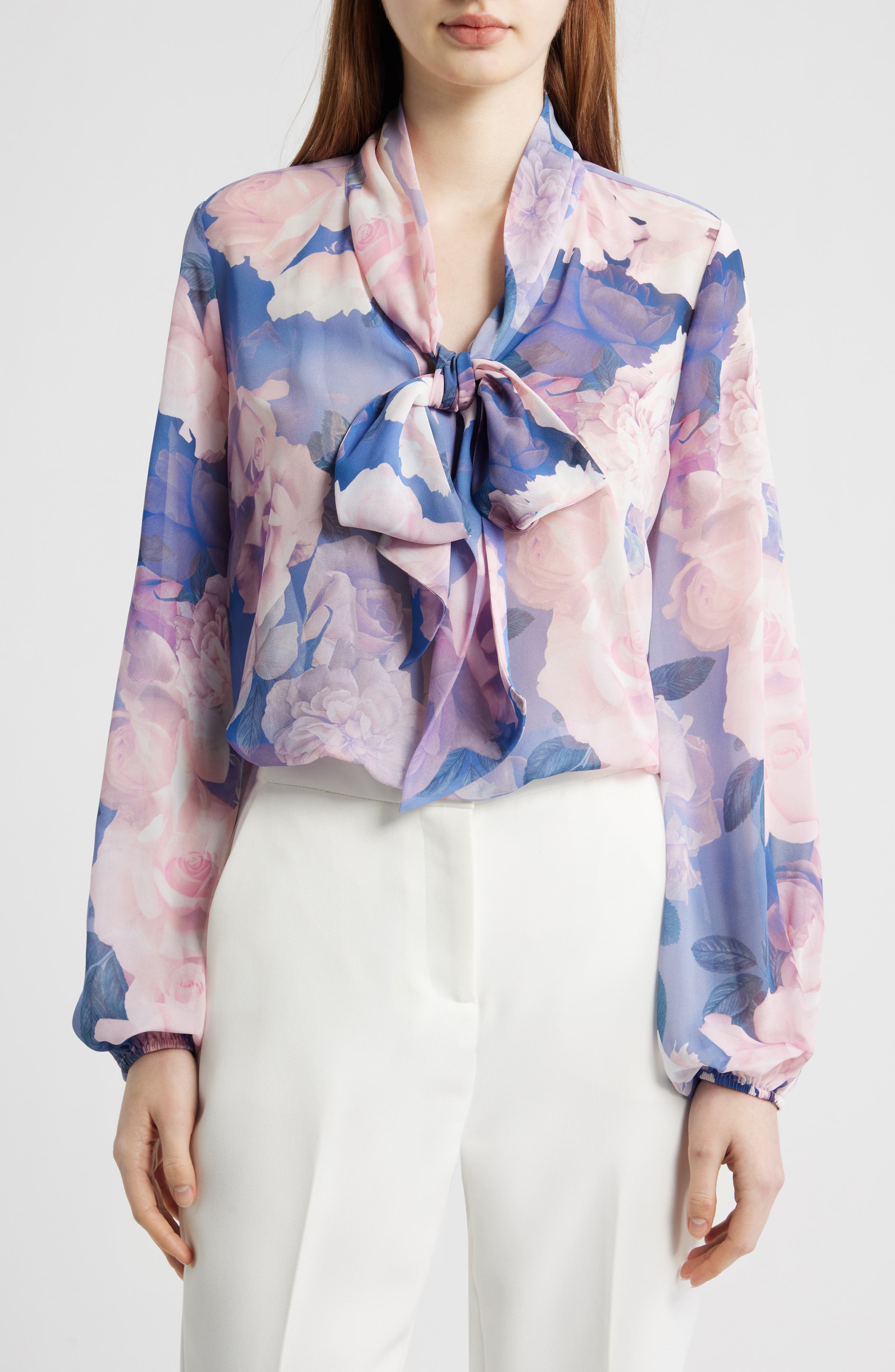 selected BLUE PETAL FLORAL