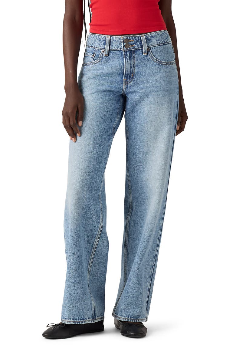 Superlow Loose Jeans, Main, color, TWISTED VIBE