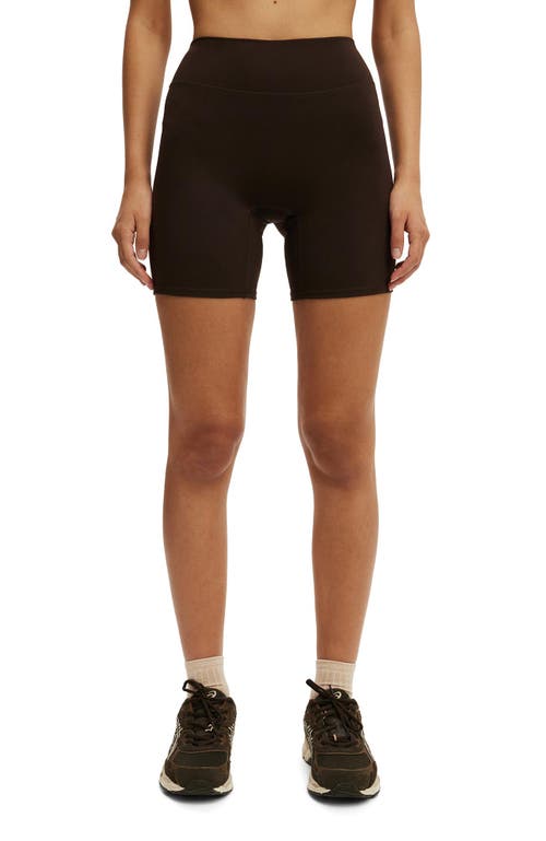 COTTON ON BODY Women's Active Ultra Soft Contour Bike Short in French Roast at Nordstrom, Size Small