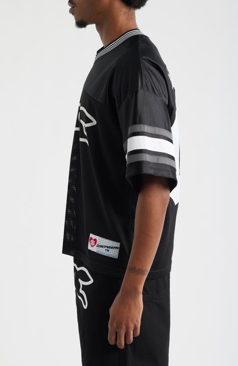 ICECREAM For Us Mesh T-Shirt, Alternate, color, Black