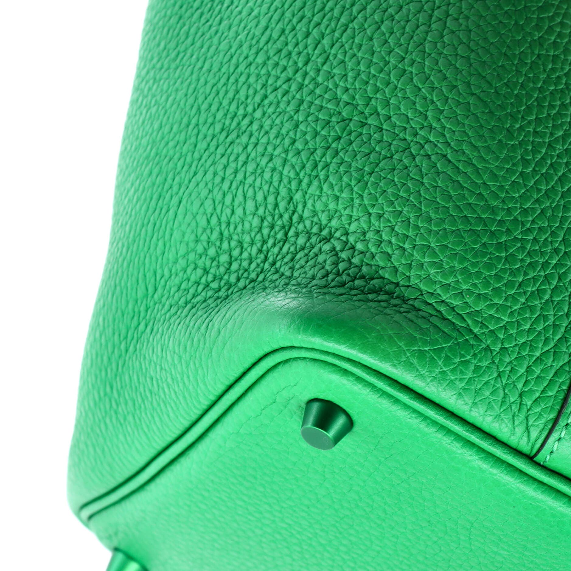 Pre-Owned Hermes Monochrome Picotin Lock Bag Clemence PM, Alternate, color, 