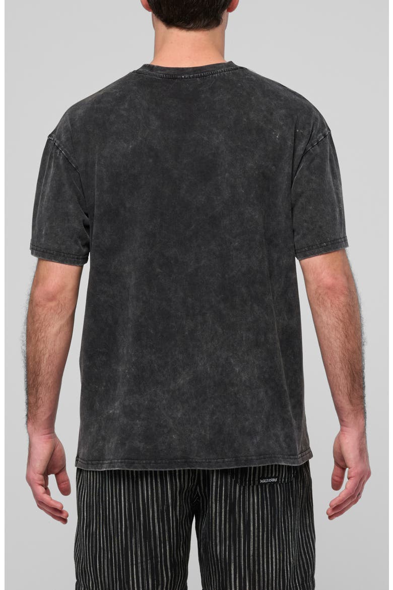 Chain Cookie Boxy Fit Cotton Graphic T-Shirt, Alternate, color, BLACK