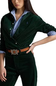 Polo Ralph Lauren Classic Fit Corduroy Button-Up Shirt