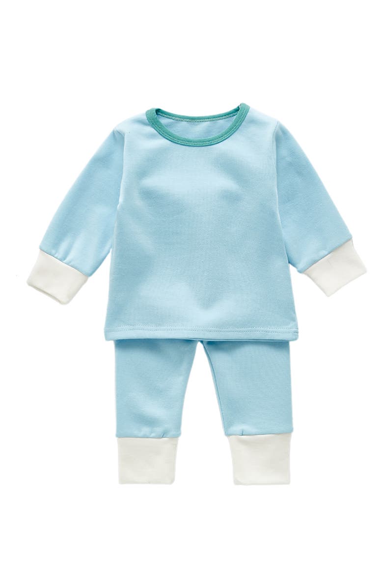 Ashmi & Co. Sammie Cotton Sweatshirt & Pants Set, Alternate, color, Blue