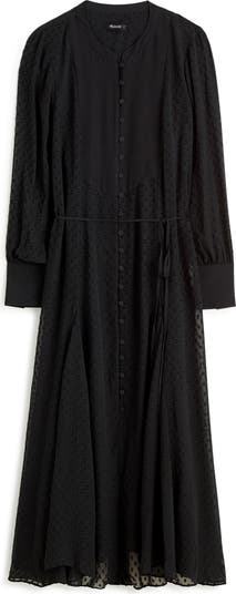 Tie-Waist Midi Dress