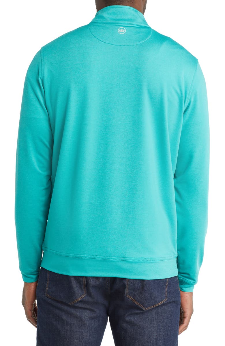 Peter Millar Perth Mélange Performance Quarter Zip Pullover, Alternate, color, 