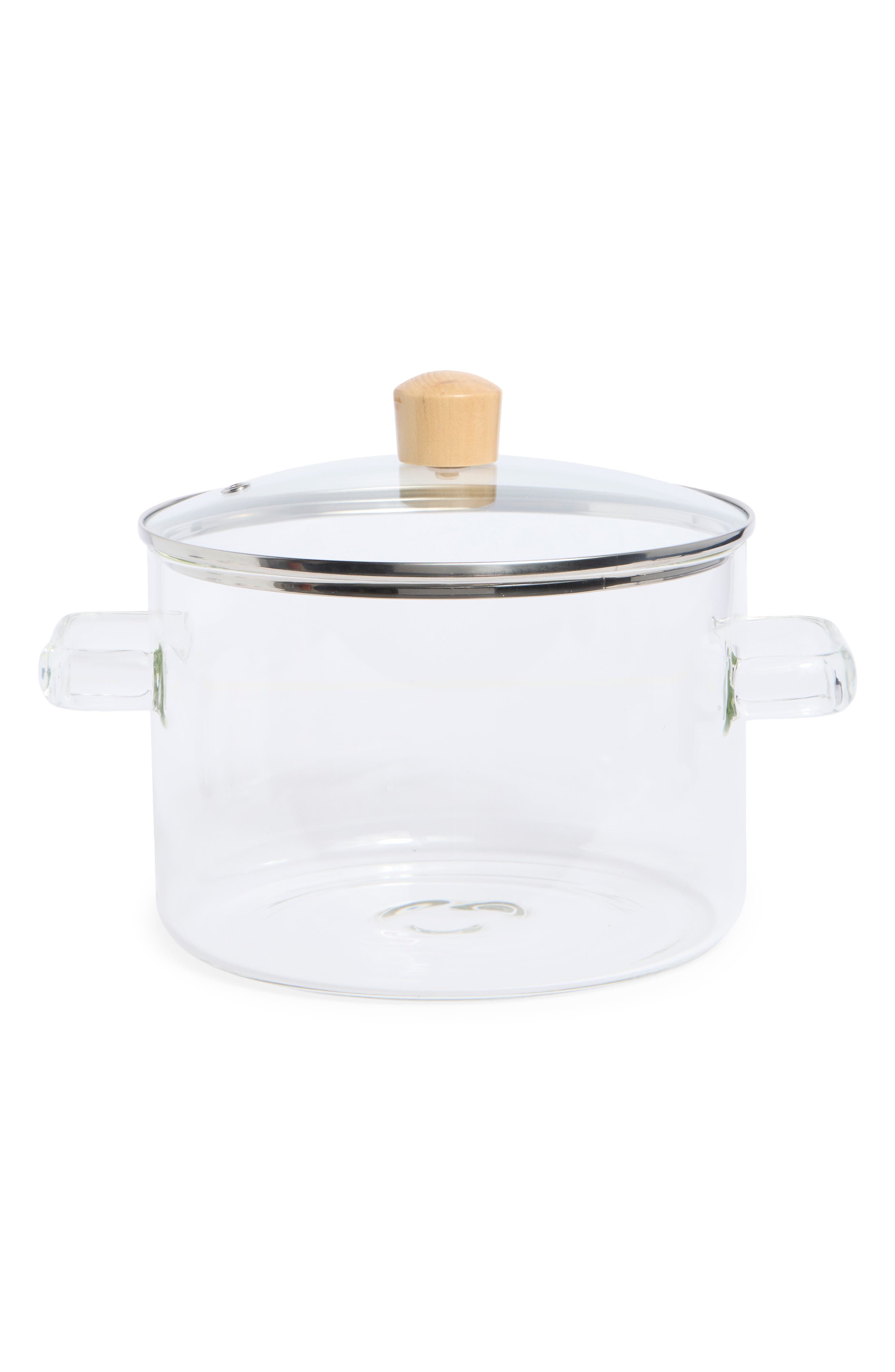 ENCHANTE Glass Pot with Lid