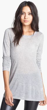 Leith Long Sleeve Sheer Tunic
