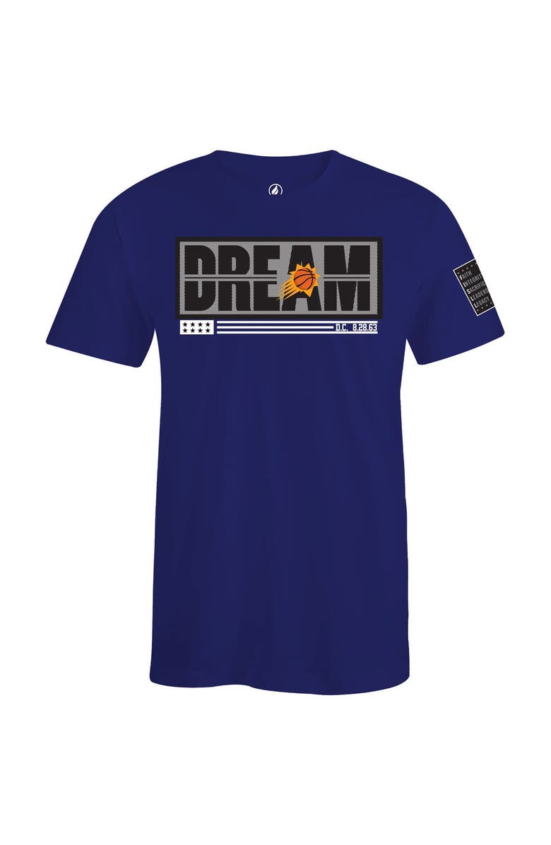 FISLL Unisex FISLL x Black History Collection Purple Phoenix Suns T-Shirt, Alternate, color, Purple