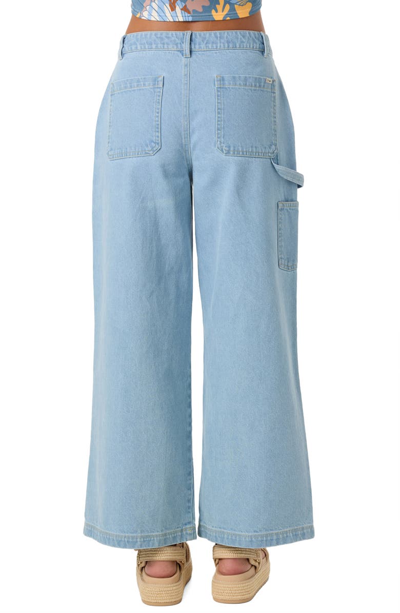 O'Neill Chandler Wide Leg Jeans, Alternate, color, Indigo