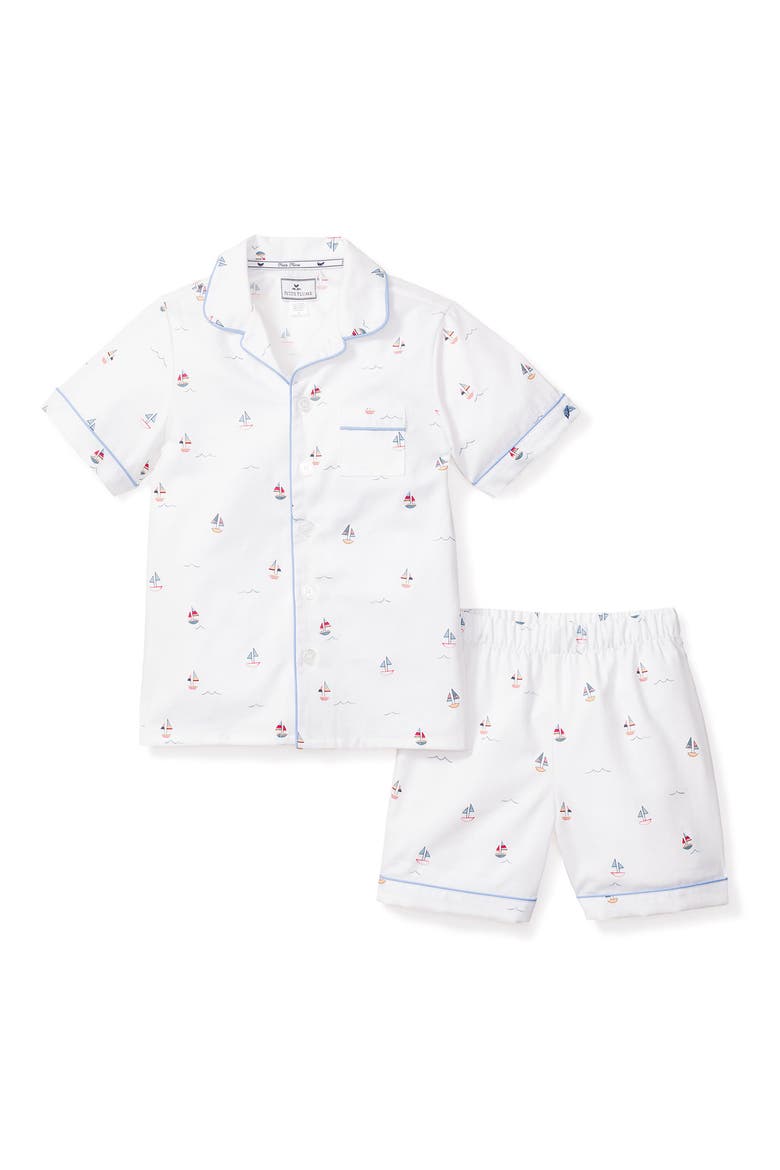Bateau Classic Short Set, Main, color, WHITE
