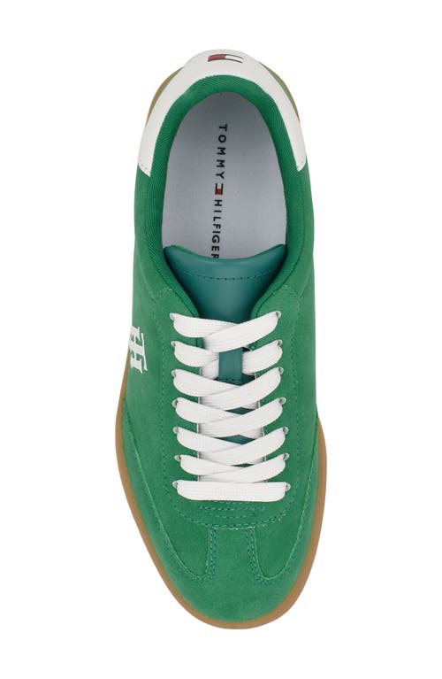 Tommy Hilfiger Low Top Sneaker In Light Retro Green