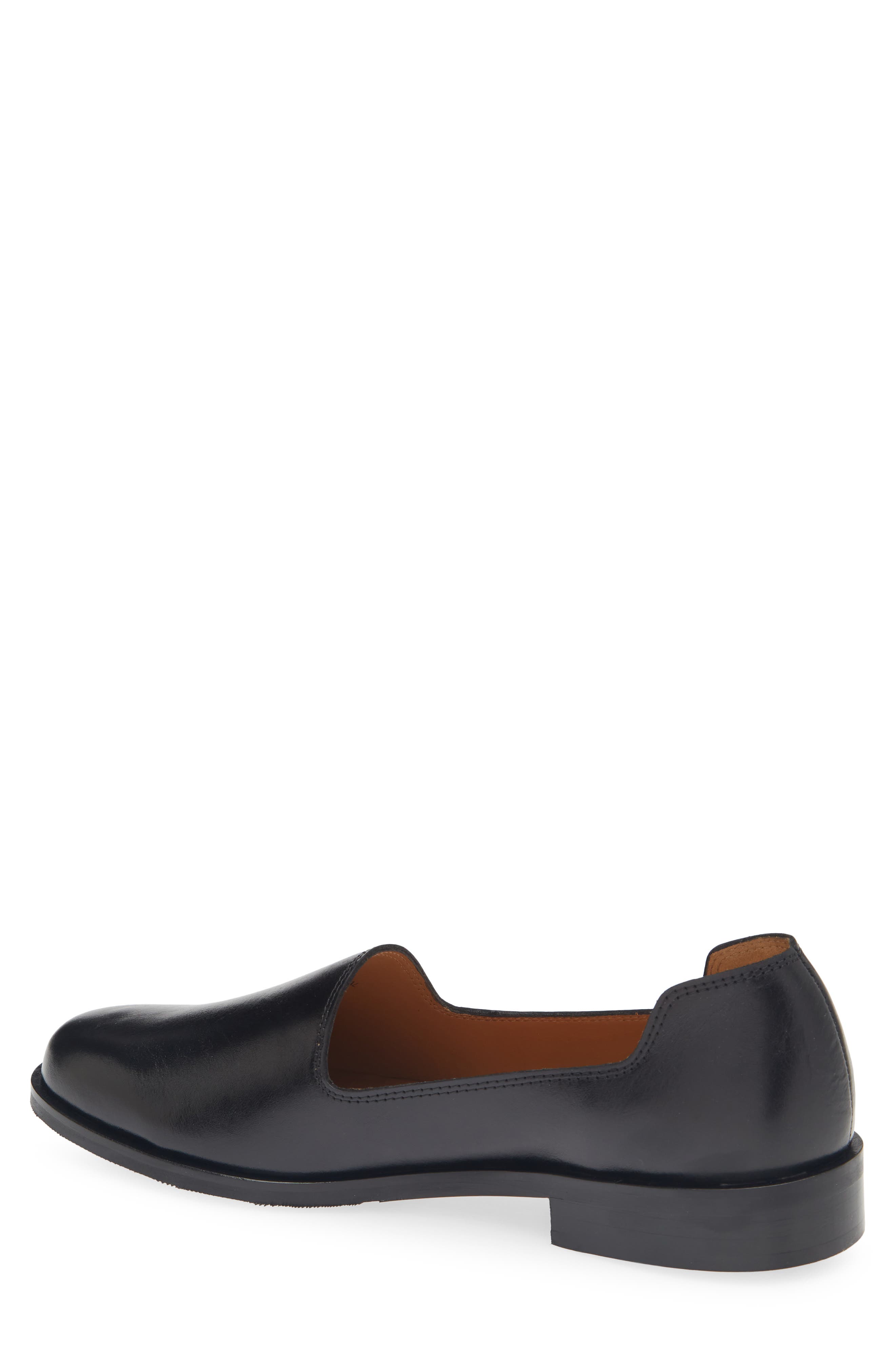 JACQUES SOLOVIERE Slim Slip-On Shoe, Alternate, color, Black