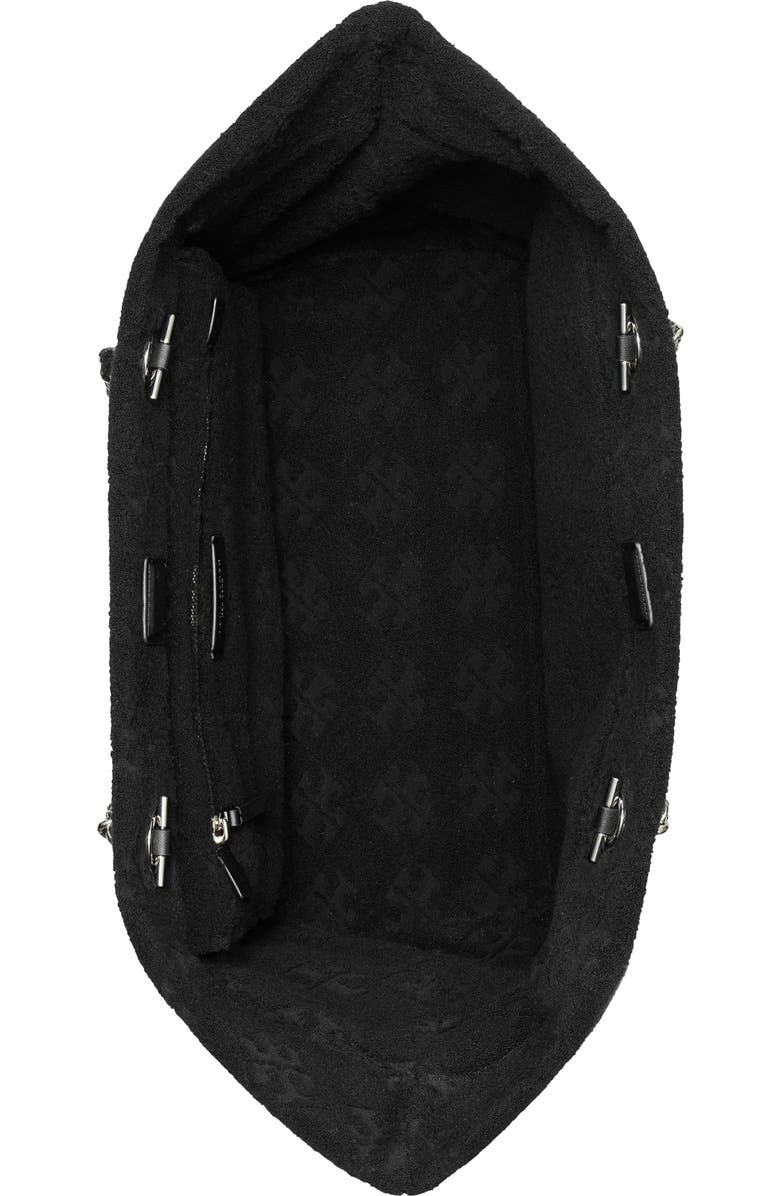 Tory Burch Ella Chain Terry Cloth Tote, Alternate, color,