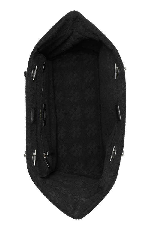 Tory Burch Ella Chain Shoulder Bags Black