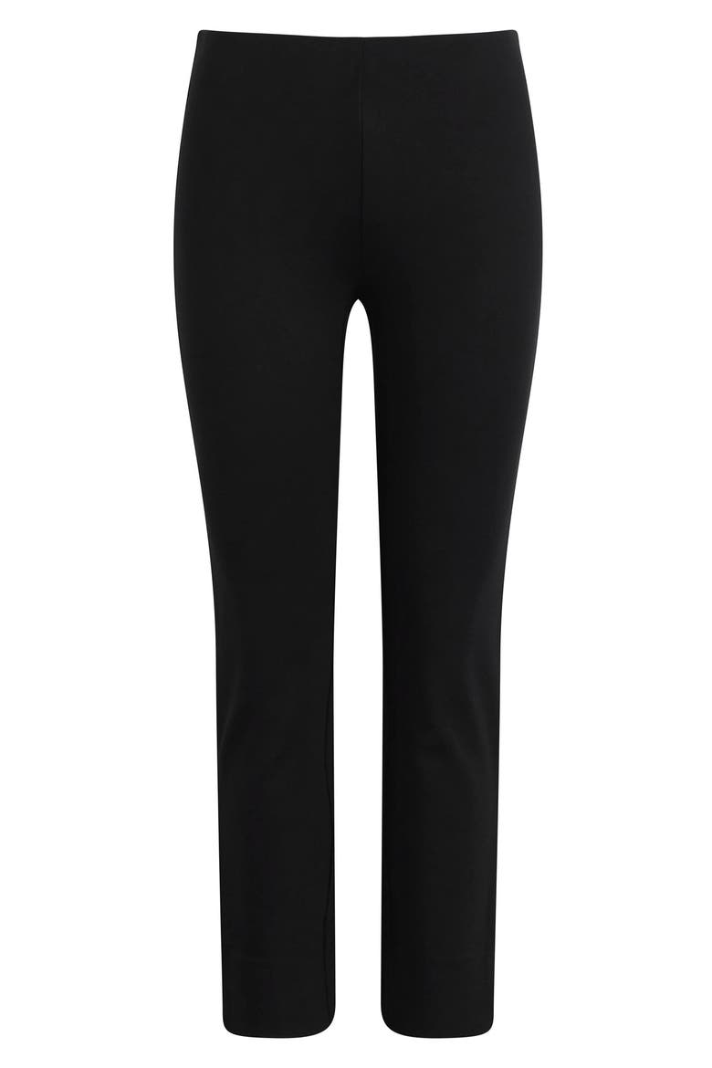 The Call Me Back Pintuck Kick Flare Pants, Alternate, color, BLACK